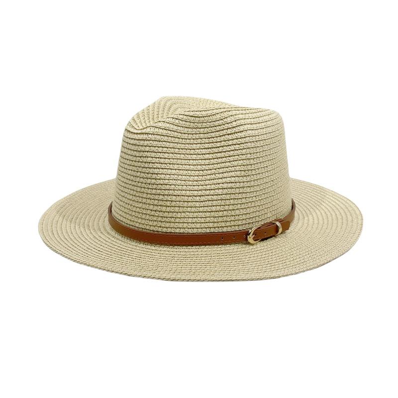 New Summer Vacation Sunshade Sunscreen Beach Hat Belt Buckle Accessories