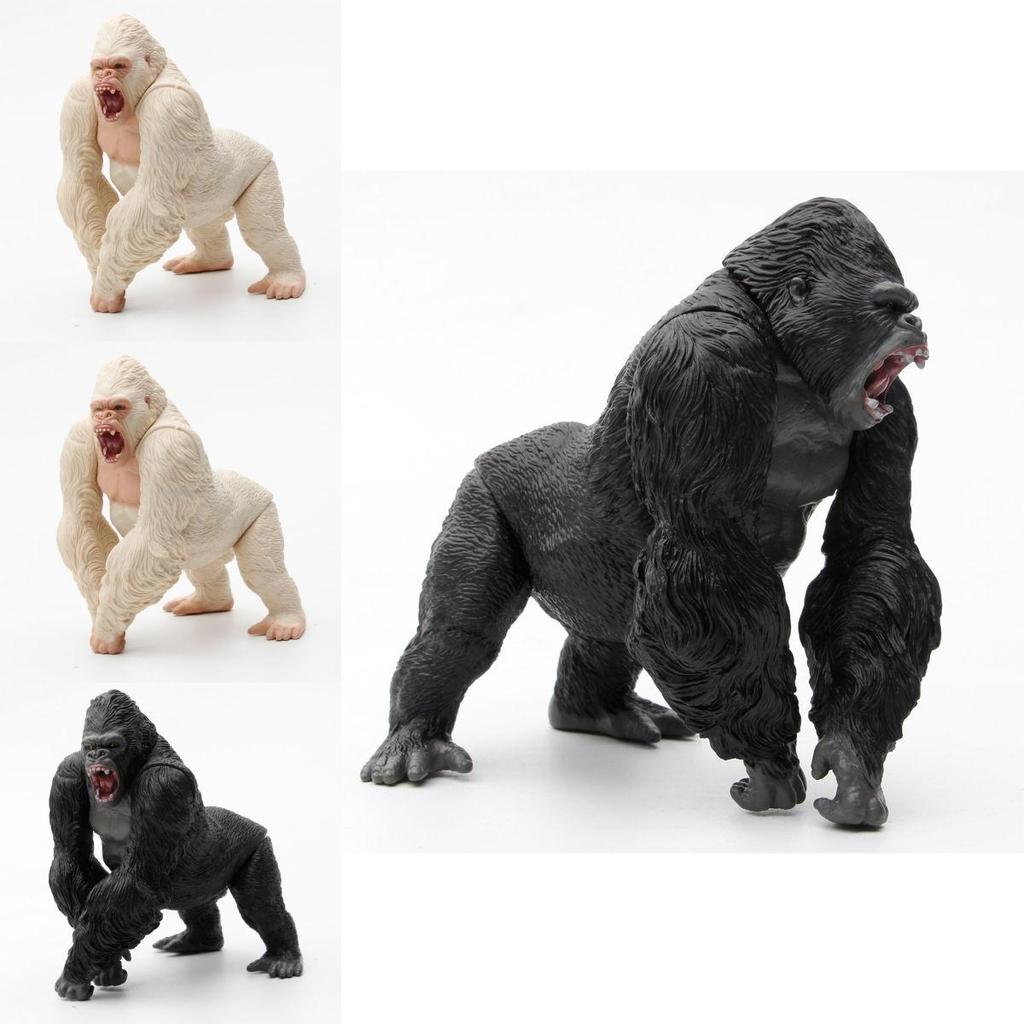 Original Bandai Shm King Kong Gorilla Modell Spielzeug Exquisite Actionfigur Für Kindergeschenke