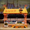 1099PCS Ideas Bumper Cars Building Blocks Set, Street View Amusement Park Model JD037 Educational Magnetic Toys Children’s Gift