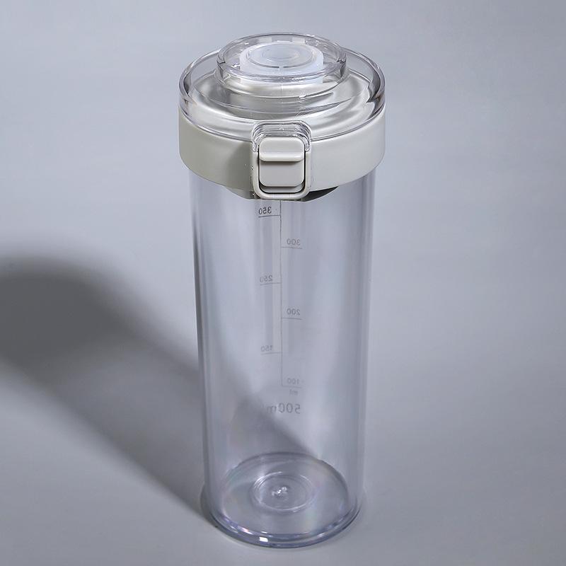 Hochwertige Sportwasserflaschen Proteinshaker Wasserflaschen Molkeproteinshaker Fitnessstudio Langlebiger graduierter Shaker Sport-Shake-Becher