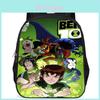 Ben10 15-inch Large Capacity Lightweight Oxford School Backpack For Kids
