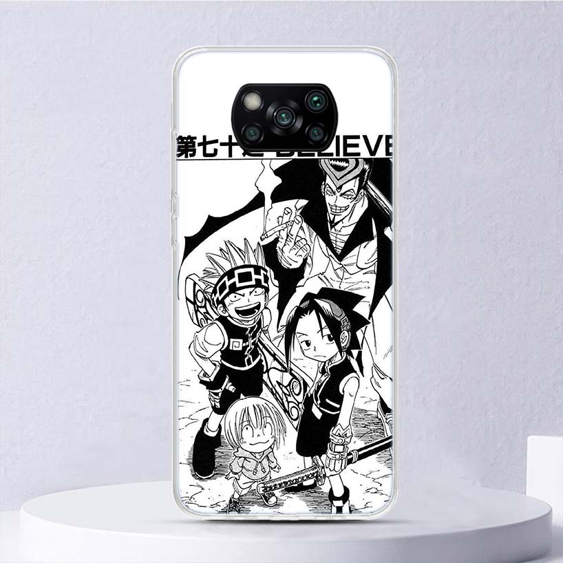 Anime Shaman King Soft Case For Xiaomi Poco X7 X6 X5 X4 X3 Nfc F7 Ultra F6 F5 Pro Phone Cover F4 Gt F3 M5S M4 M3 M5 Funda Coque