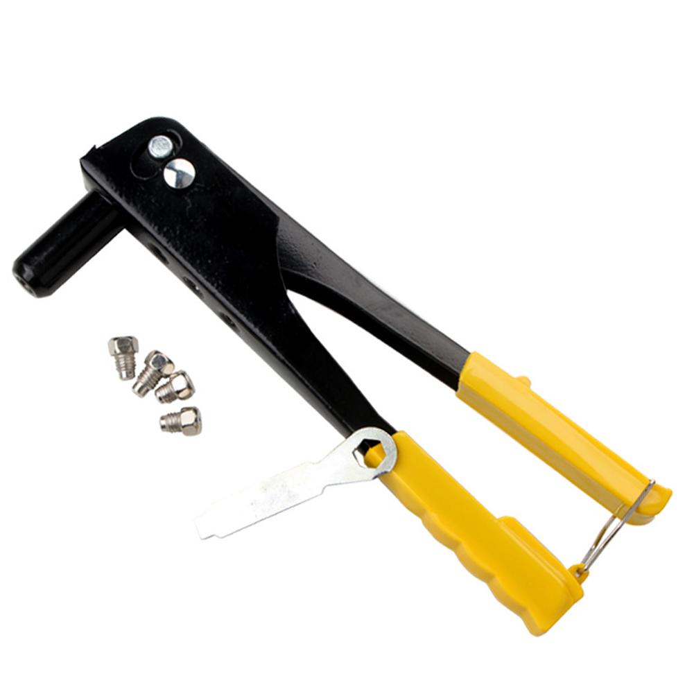 Electric Rivet Gun Removable Electric M3~M8 Rivet Nut Gun Adapter Insert Nut Pull Riveting Tool for Electric Drill/Hand Wrench