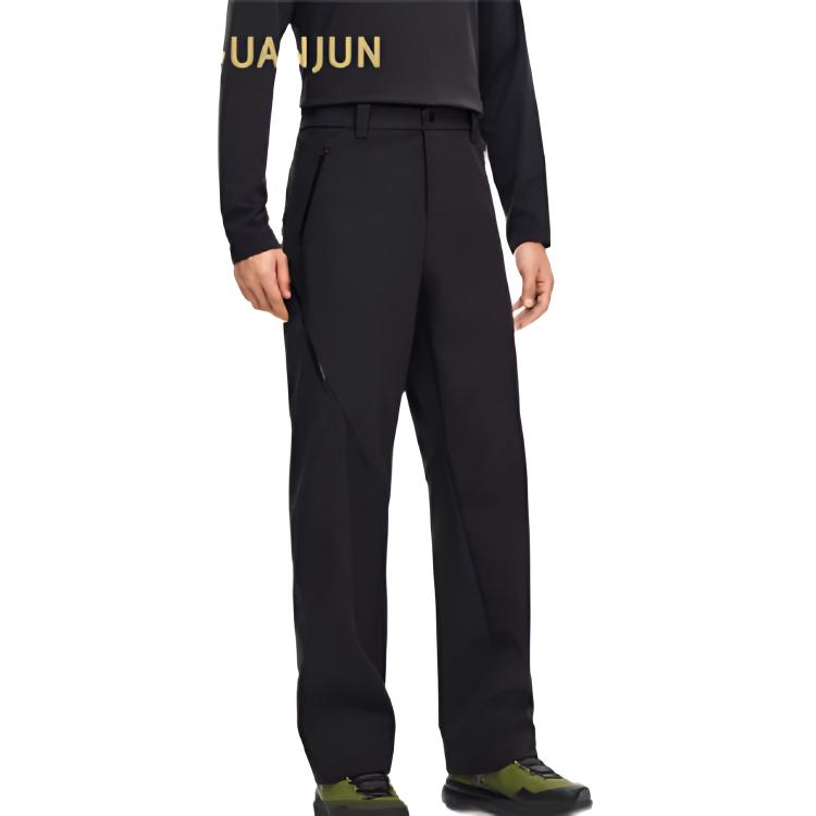Anta Champion Outdoor Series Casual Simple Solid Color Mid Waist Breathable Sports Pants Men pants 152540504-2