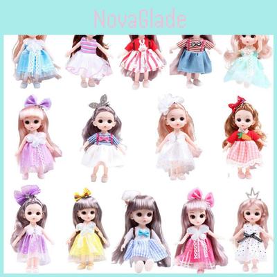 Lovely Bjd Princess Dolls With Movable Joints Mini Model Toy Kids Birthday Collection