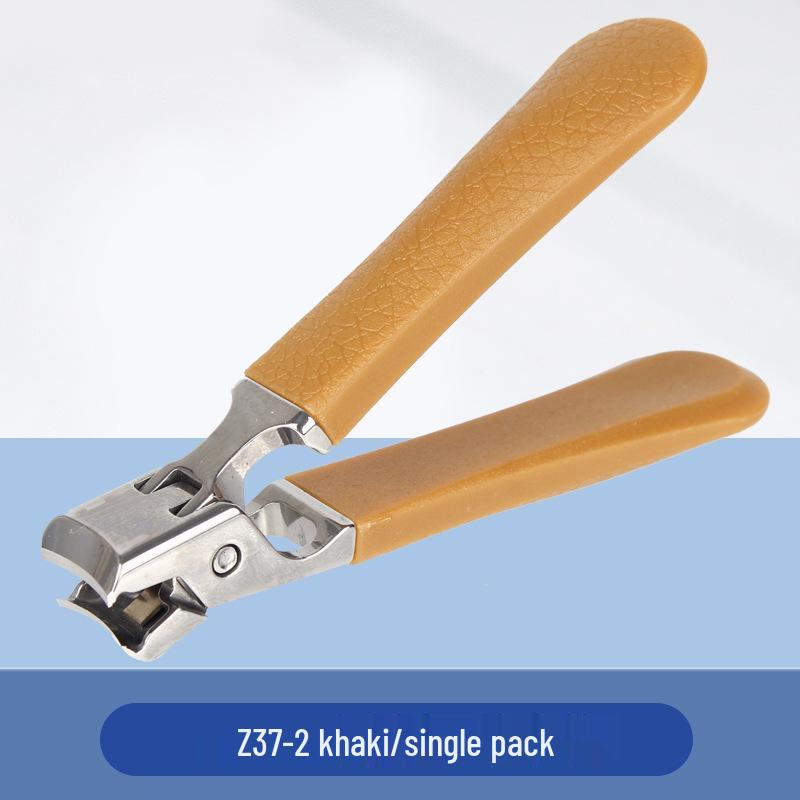 Anti-Splash Stainless Steel Nail Clippers Set with Large Opening