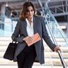 PU Leather Women Long Clutch Bag Portable Change Bag Ins Envelope Wallets  Women