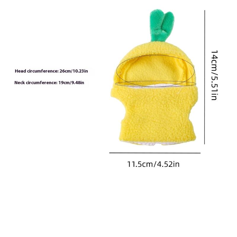 

Funny Transform Into Rabbit Pineapple Bird Clothing Cute Soft Bird Role Play Clothes Cosplay Photo Prop Bird Parrot Clothing A6