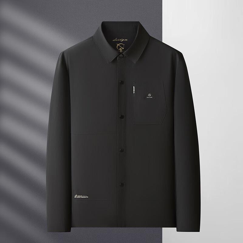 

Dibinze Men s Plus Size Casual Lapel Jacket 6XL