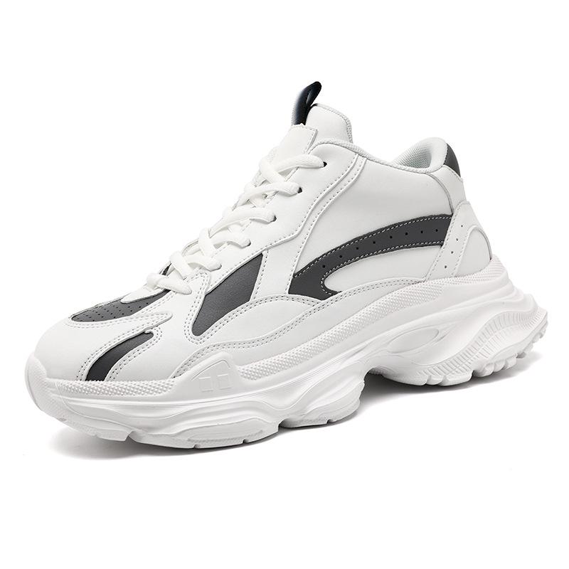 Men s 8cm Invisible Height-Boost Casual Sneakers - Trendy, Handsome, Versatile Autumn Sports Shoes 40
