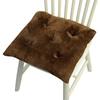 Thicken Plush Seat Pads Cushion Chair Soft Cushion New Home Dining Chair Pads Non-Slip Warm Office Computer Game Chair Pad 40x40