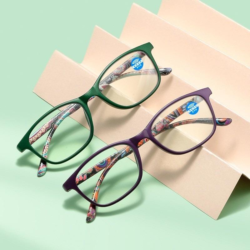 5PCS Reading Glasses Fashion Eyeglasses Anti Blue Light Presbyopia Glasses with Grade +100 +150 +200 +250 +300 +350 +400