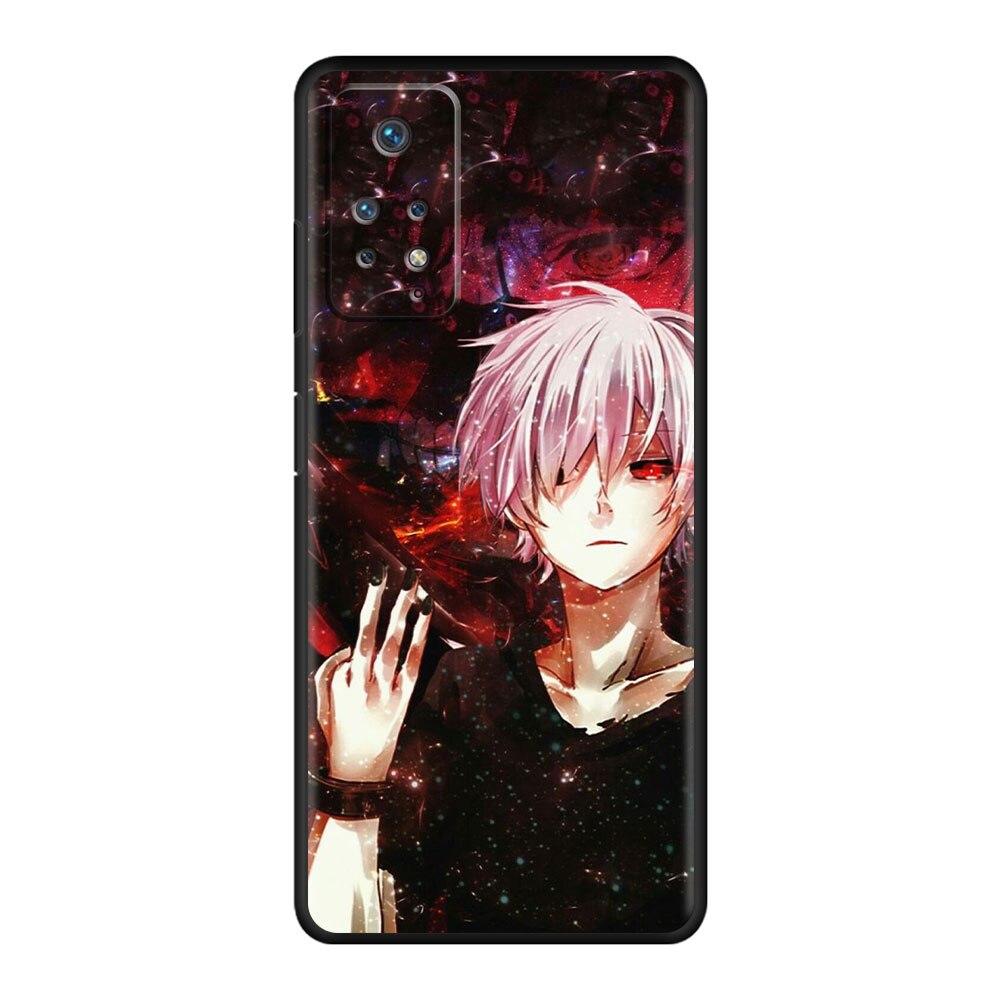 Anime Manga Tokyo Ghouls Phone Funda Trend Silicone For Xiaomi Redmi 8 9A 9T 7 K40 9 11 Pro 9S 9C 10 8T 10C K40S