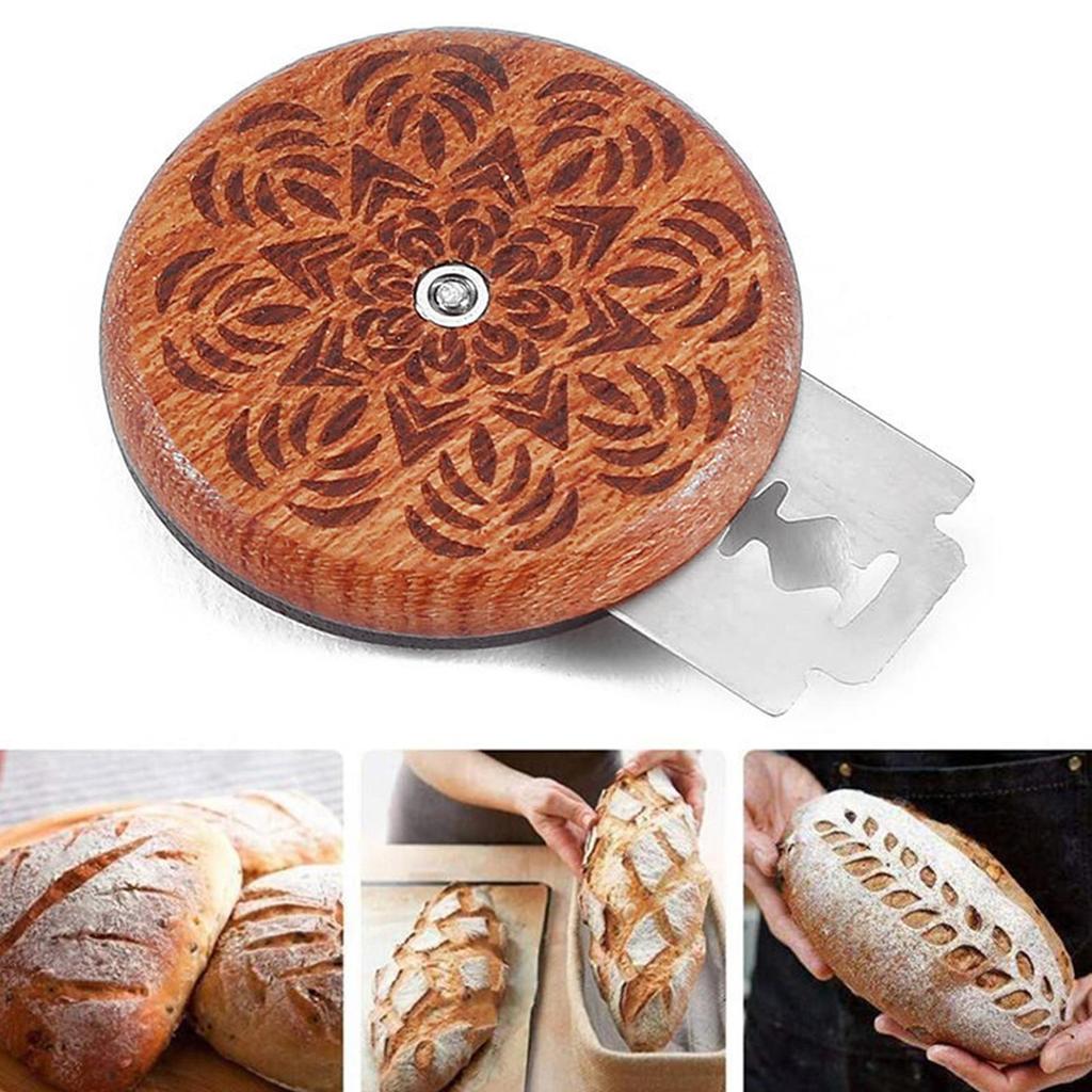 1 Set Bread Scoring Cutter Metal Bread Lame Cutter Dough Pattern Marking Tool Set for Kitchen Bakery