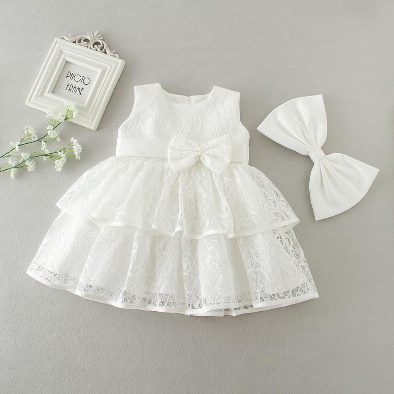 Baby Girls Princess Dress Cute Flower Girl Birthday Party Gown Toddler Formal Occasion