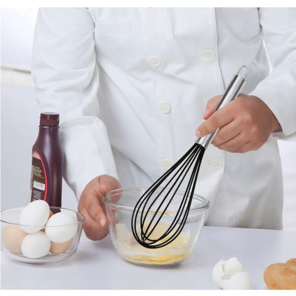 15 Set Handle Silicone Shovel Cookware Non-stick Pan Temperature Resistant Tableware Spoon Scraper Kitchen Cooking Baking Tools