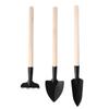 Set di 3 pezzi di attrezzi da giardinaggio Mini pianta fiore pala rastrello combinazione utensili a mano Tre pezzi vaso piccola pala giardino piccola pala di ferro