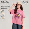 Pudding Haru Girls' Fruit Print Short Sleeve T-Shirt