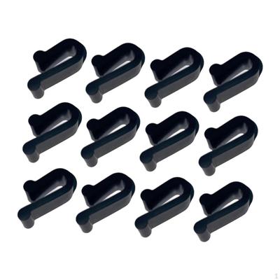 12 Count Silicone Clamp Clips for Oven Use