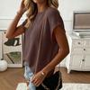 Women's Casual Knit Top Loose Fit Relaxed Versatile Flattering Sweater for Everyday Wear