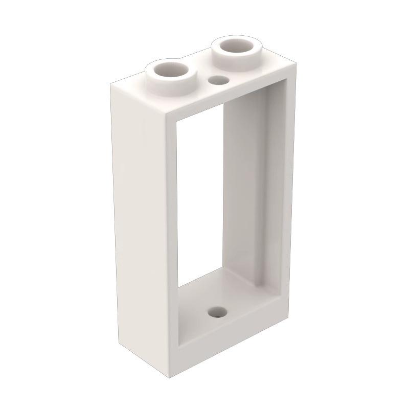 20pcs MOC Parts 60593 Window 1 x 2 x 3 Flat Front Compatible Brick DIY Assmble Building Block Particle Kid Puzzle Brain Toy Gift