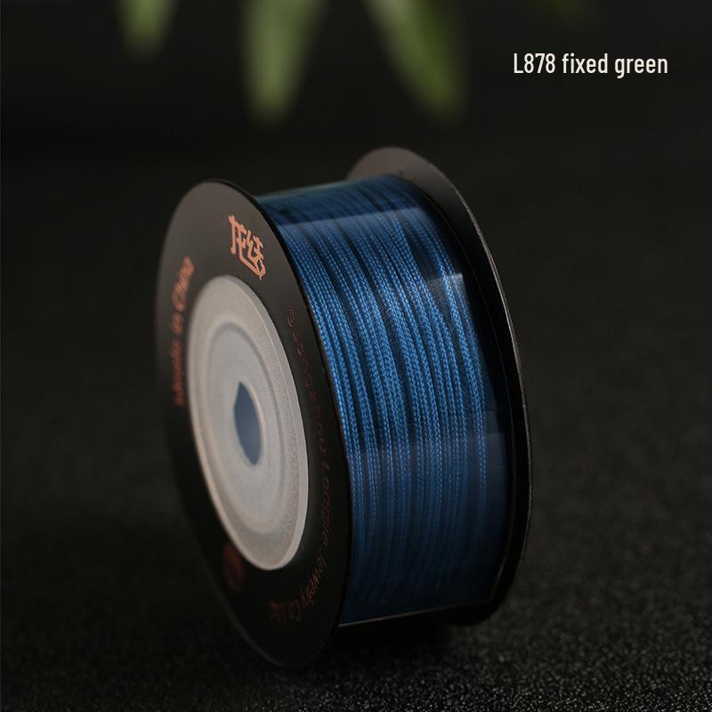 Dragon Knot High-A Jade Thread: Eco-friendly, Colorfast Jewelry Weaving Cord, 79 Colors, Handmade DIY Bracelet Material.