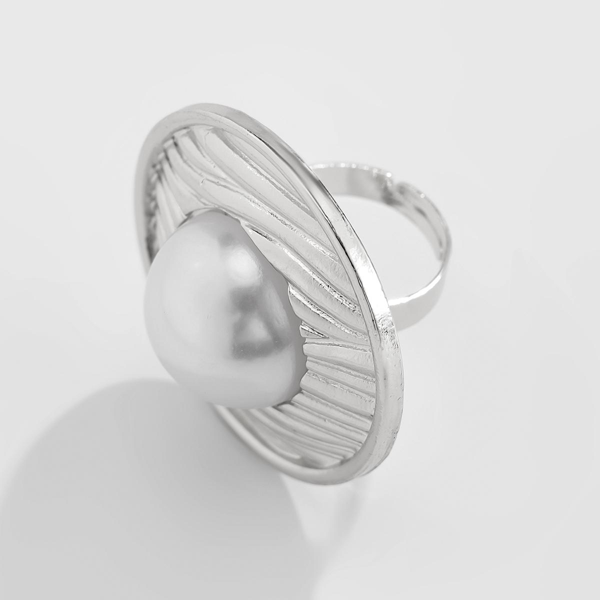 

PuRui Ретро Золотой Цвет Имитация Циркона Кольцо Панк Для Женщин Регулируемое Открывающееся Геометрическое Кольцо Повседневные Цирконовые Аксессуары Подарок Новое