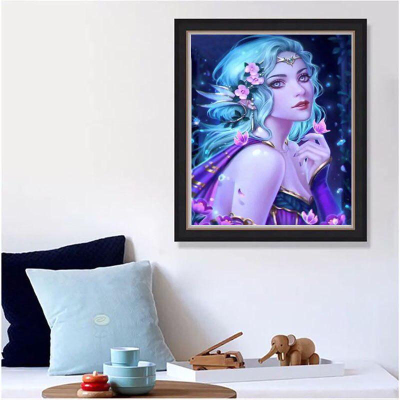 5D Diy Round Diamond Painting Princess Cross Stitch Diamond Embroidery