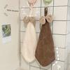 Hand Wiping Cute Bow Hanging Coral Fleece Hand Towel Bathroom Absorbent Small Towel CHILDREN'S Home Quick Drying