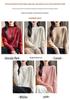 Women's Knitted Sweater with Inlaid Diamonds - Half-High Collar, Heavyweight for Autumn/Winter, Christmas Inner Wear.