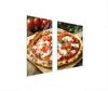 SKLENĚNÁ OCHRANNÁ DESKA 75x52 PIZZA