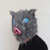 Demon Slayer Mask Headgear Mouth Hiruzo Higurashi Plush Pig Head Mask Halloween Japanese Anime Performance