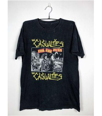 THE CASUALTIES PUNK BAND Collection Gift Fan Black All Size TShirt KK69 Unisex T-Shirt