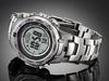 Casio Ceas bărbătesc din oțel inoxidabil, rezistent la apă 100M, digital, cu alarmă, quartz PRW-3100T-7