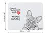 French Bulldog, Frenchie - mouse pad with print, personalized dog-themed mouse pad, unique gadget for an office worker by Art-Dog brand