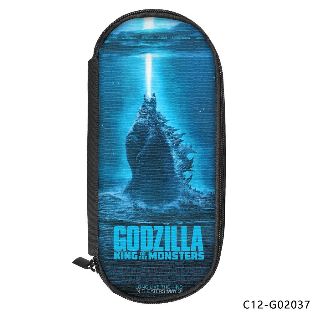 Godzilla Godzilla Poliestrowy piórnik dla dzieci Studentska torba na przybory szkolne z animacją Casualowa torba do przechowywania na ołówki