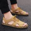 Herrensandalen Qualität handgefertigte Stile Freizeit Strand Outdoor Straße Atmungsaktive und bequeme Schuhe Büro oder tägliche Arbeit