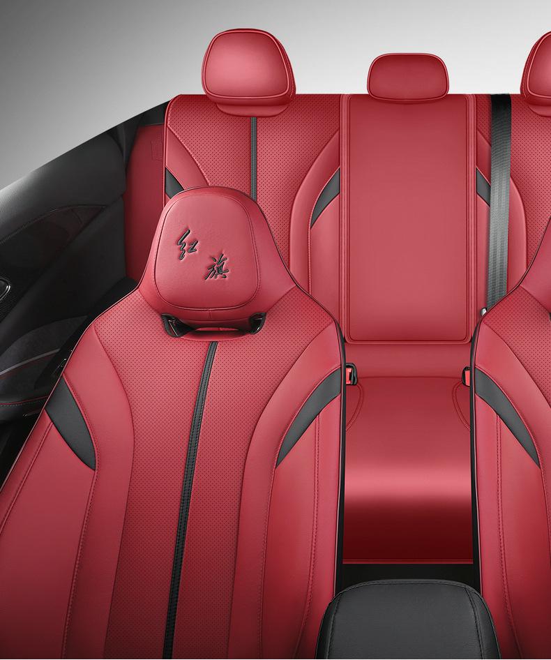 Hongqi H6 Leather Seat Cover: All-Season, Full Wrap, Custom Fit
