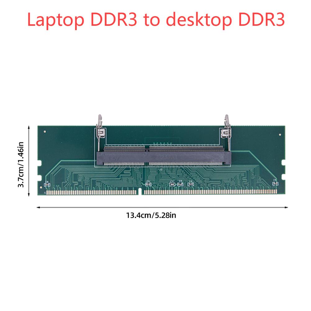 

1/2PCS Laptop To Desktop Memory Adapter Card DDR3 DDR4 Memory Adapter Connector Card