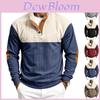 Felpa Imbottita Colorblock in Cotone Felpato da Uomo Autunno Inverno con Ricamo per Uso Casual