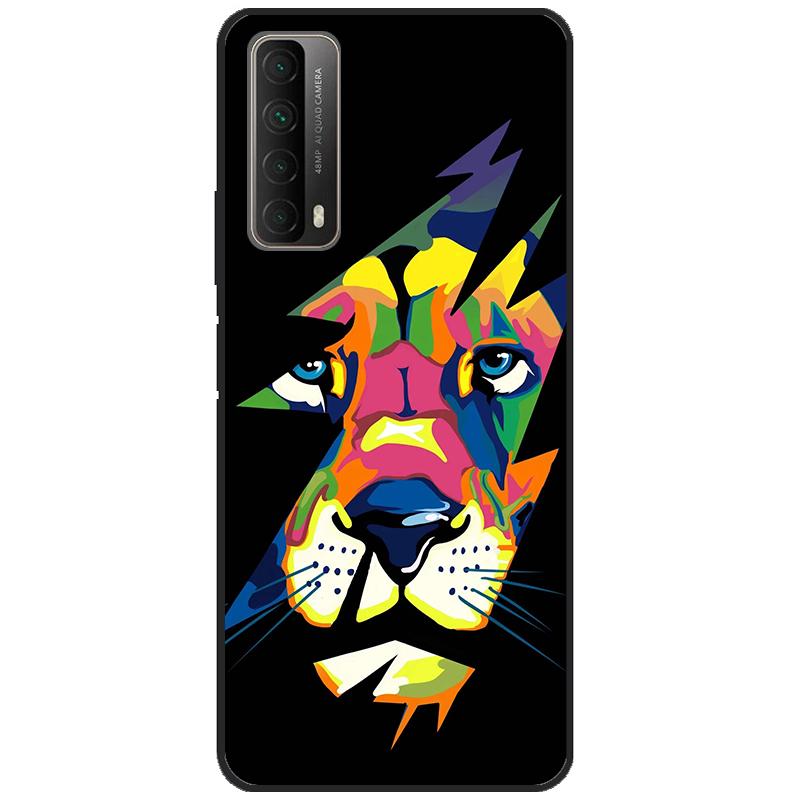For Huawei Y7A PSmart 2021 Shockproof Cover 6.67" For Huawei P Smart 2021 Case PPA-LX2 Phone Cover Soft Silicone Back Case Coque
