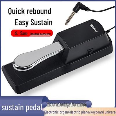 Universal Sustain Pedal for Yamaha, Casio, Roland, Electric Pianos & MIDI Keyboards