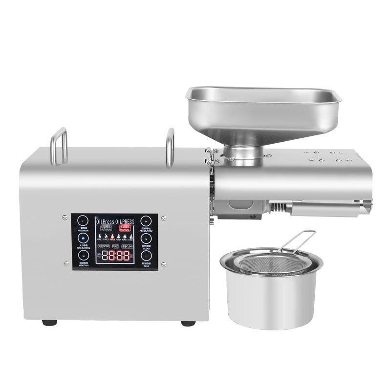 Smart Temperature Control Stainless Steel Household Oil Press Machine