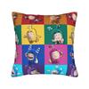 O-Oddbods Pillowcase Merch Printed Cushion Cover Decorations  Throw Pillow Case Cover Home Multiple Sizes