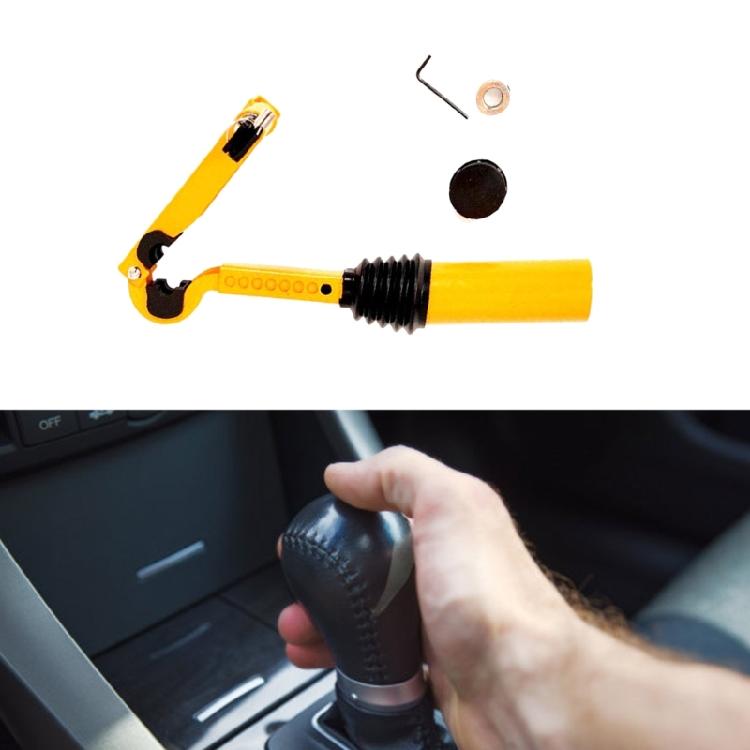 Antivol de frein à main en acier pour voiture, avec système de réglage et de rangement, pour un gain de place. Accessoires auto pour une sécurité maximale.