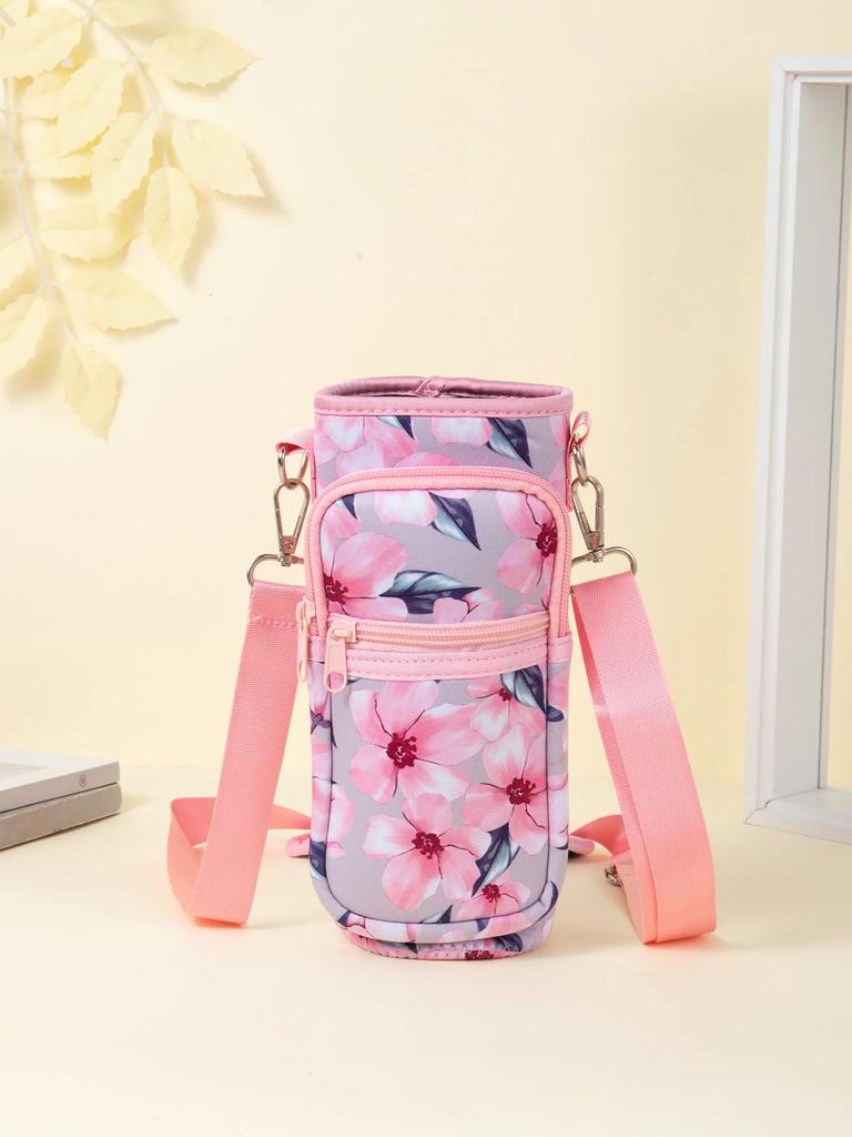 1pc-outdoor Sports Kettle Cup Cover Portable Portable Thermos Belt Jacket