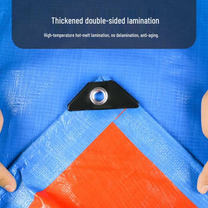 Homeglen PE Waterproof Heavy-Duty Tarp