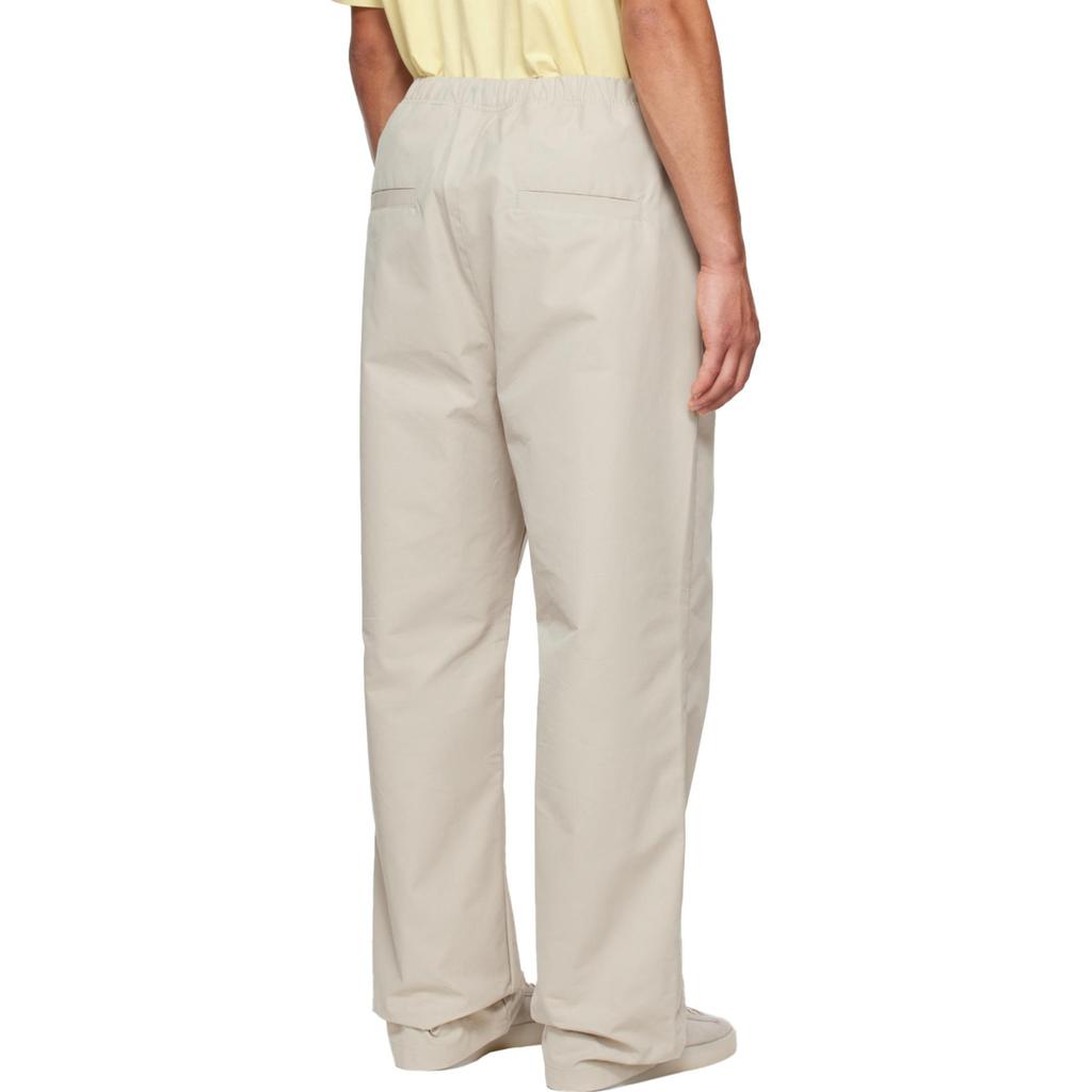 Fear of God Essentials Fall/Winter 2022 Relaxed Lounge Pants With Drawstring And Pockets Unisex Bottoms Smoke-Grey FOG-FW22-424
