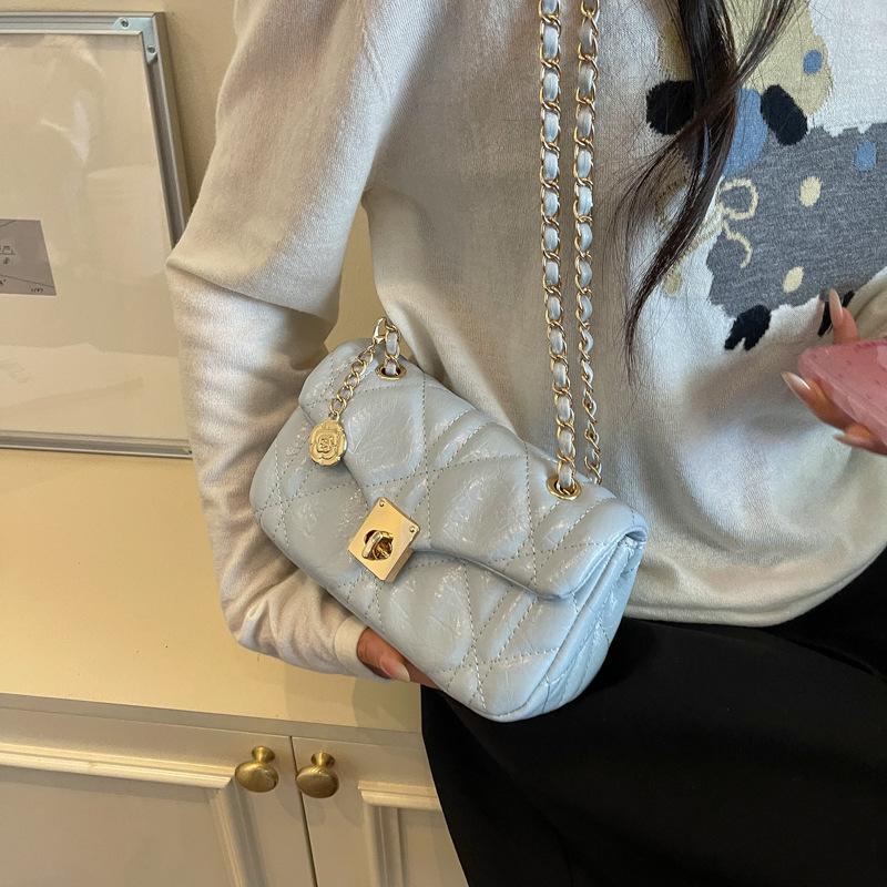Women's 2026 Summer Korean Style Chain Small Crossbody Bag