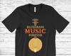 Banjo American Country Music Instrut Fan T-shirt, Vintage Bluegrass Festival Lover Birthday Gift Tshirt, Banjos Player Present Tee Shirts